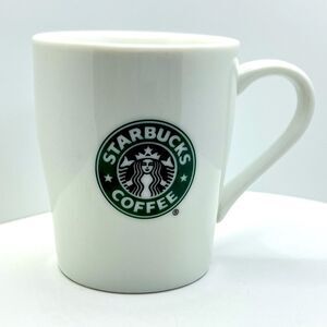 Starbucks Coffee ~ 2007 ~ 8oz White Ceramic Logo Mug Cup Tea